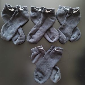 4 pairs Nike Low Cut Socks Black
